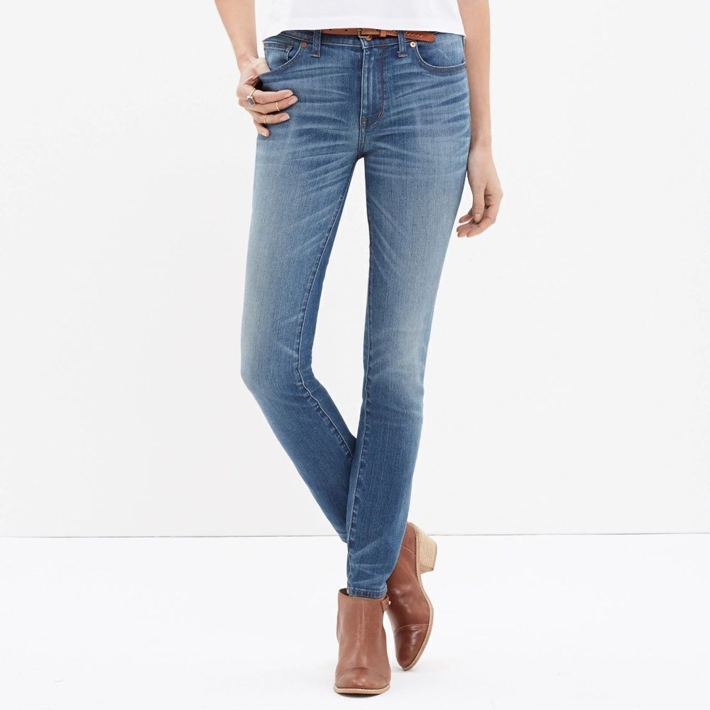Madewell 9" High Rise Skinny Jeans Sz 26